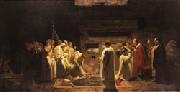 The Martyrs in the Catacombs Jeles-Eugene Lenepveu